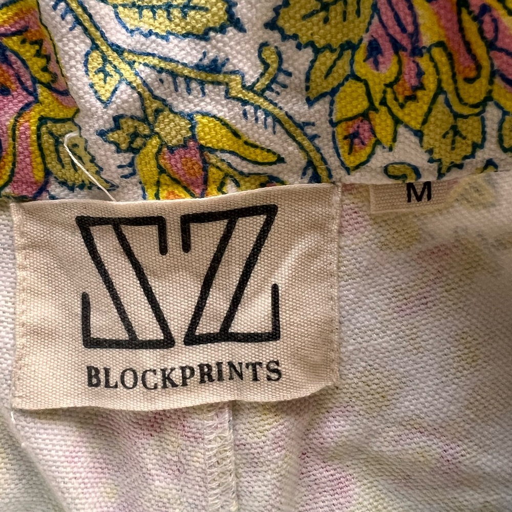 SZ Blockprints x J.Crew Disco Pants – Medium - Light Pink Floral $268 - Picture 3 of 7